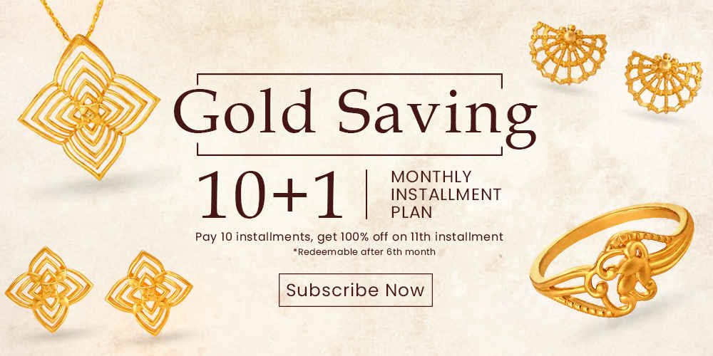 10+1 Gold Saving Monthly Installment Plan