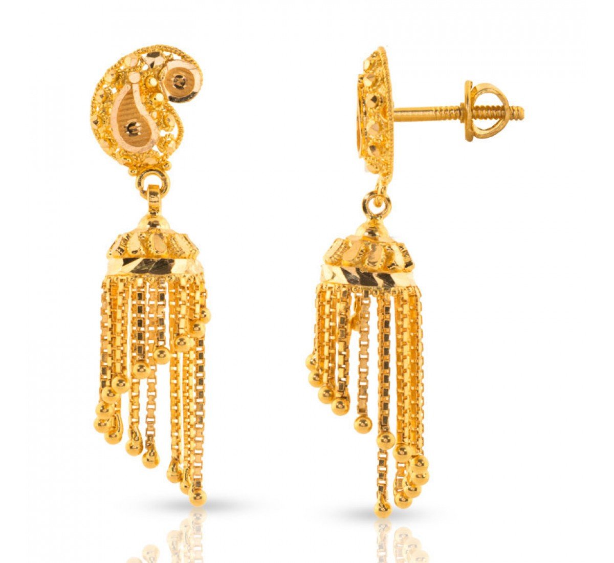 Alchemy Breshna Diamond Jhumkas