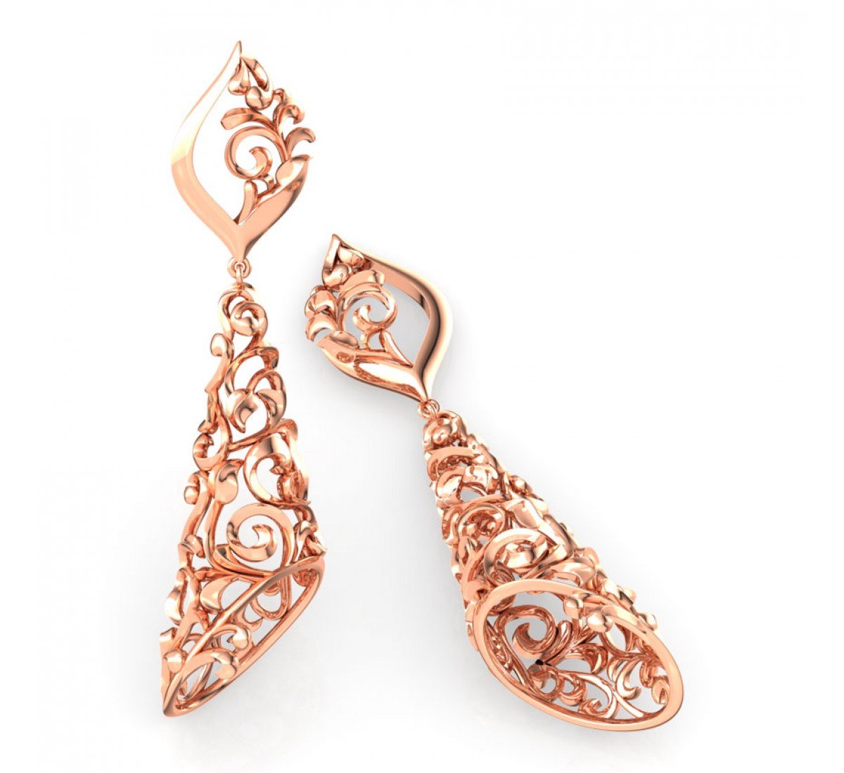 Vista Alyne Gold Jhumkas