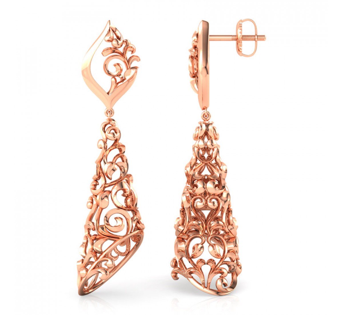 Vista Alyne Gold Jhumkas