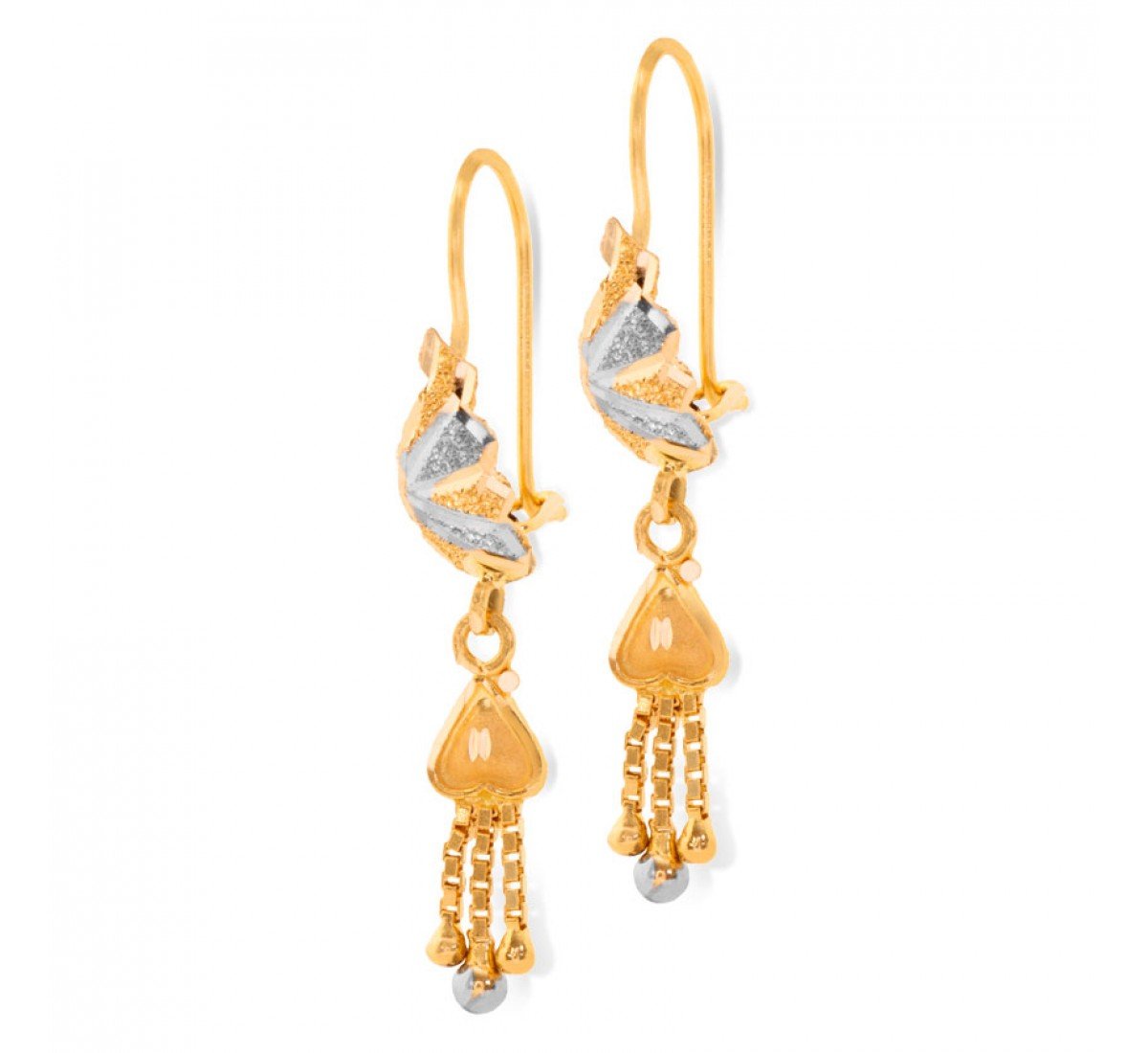 Sway Dual Gold Jhumkas