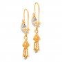 Sway Dual Gold Jhumkas