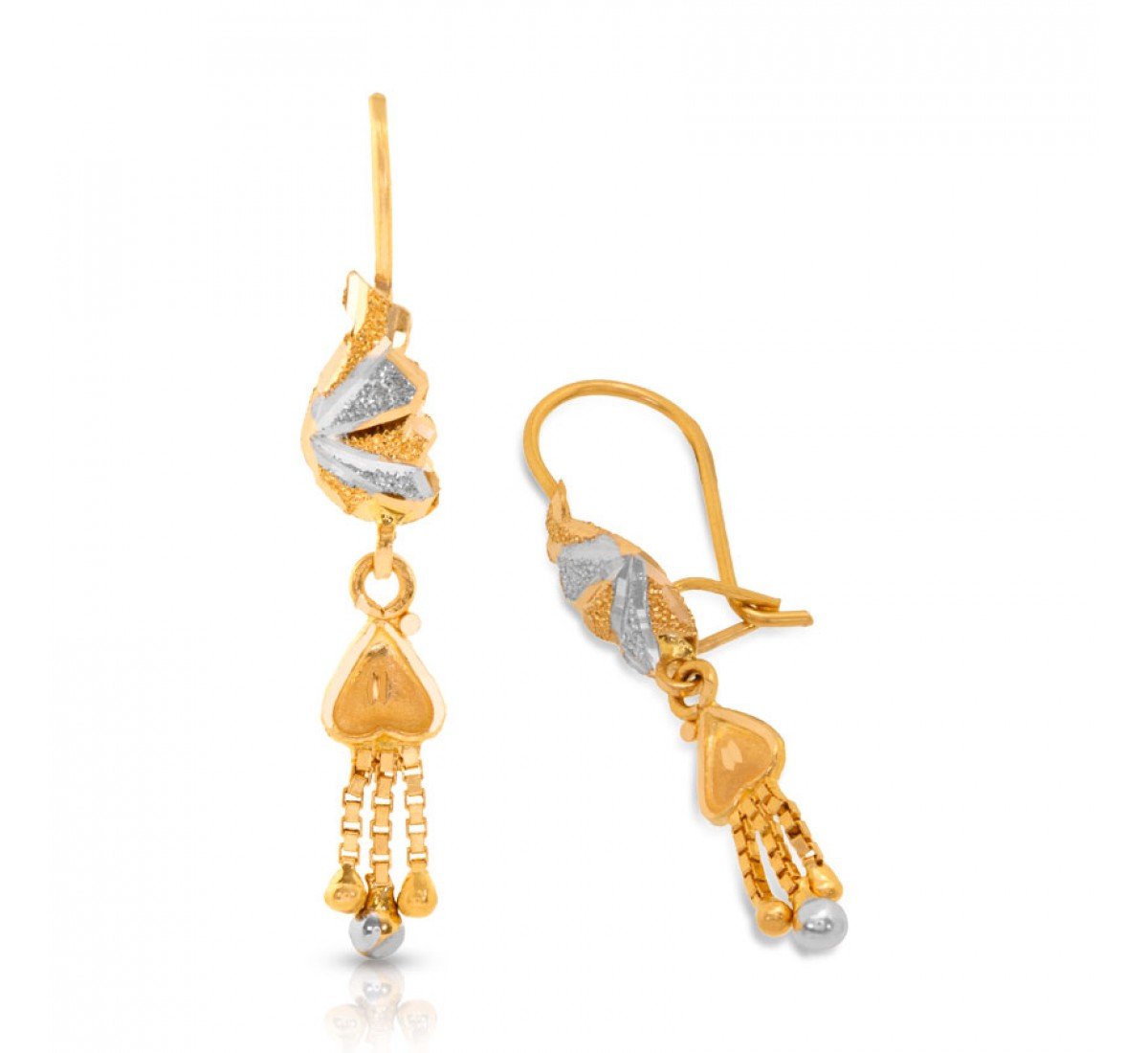 Sway Dual Gold Jhumkas