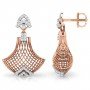 Shreyasi Inlay Diamond Jhumkas