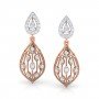 Crest Diamond Jhumkas