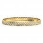 Splendid Twill Gold Bangles