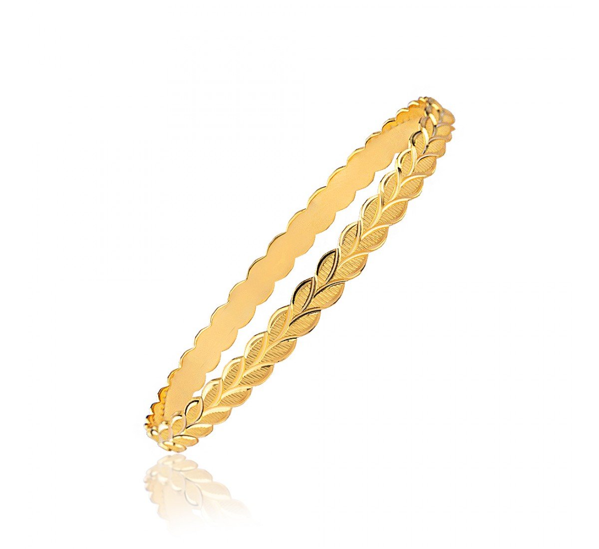 Glisten Superb Gold Bangles