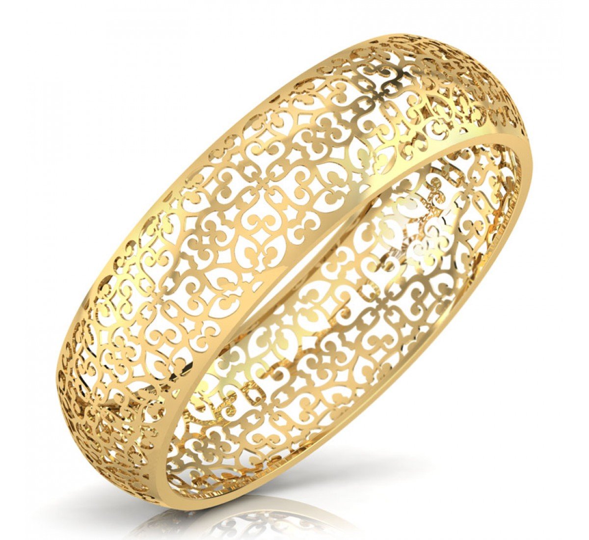 Elegant Dreamer Gold Bangles