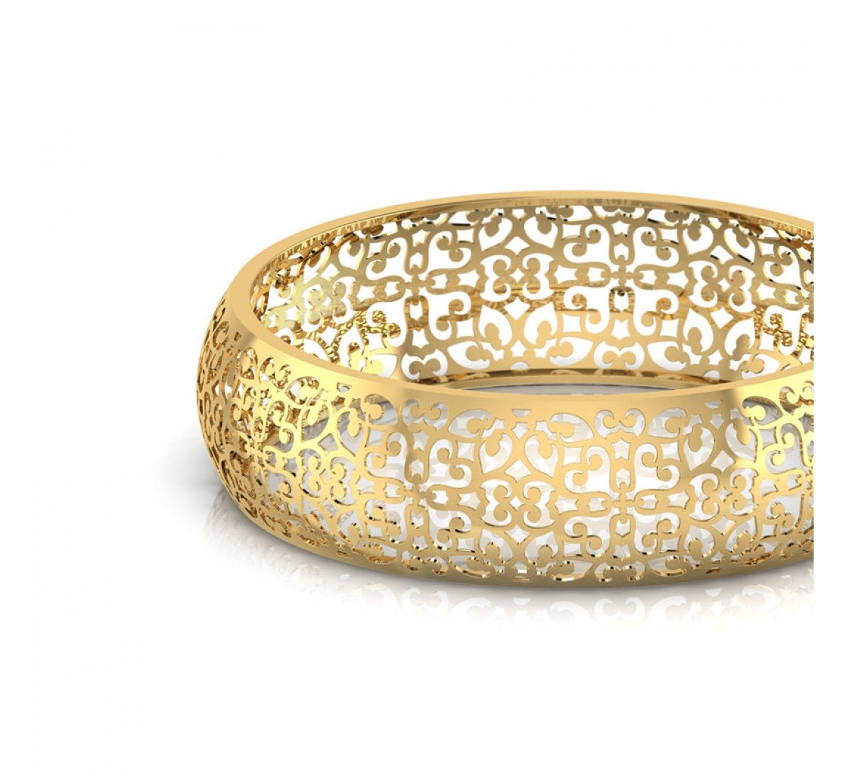 Elegant Dreamer Gold Bangles