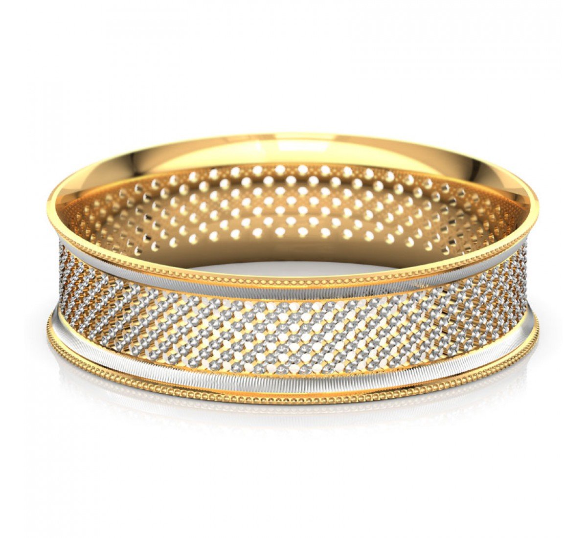 Teardrop Alta Style Gold Bangles