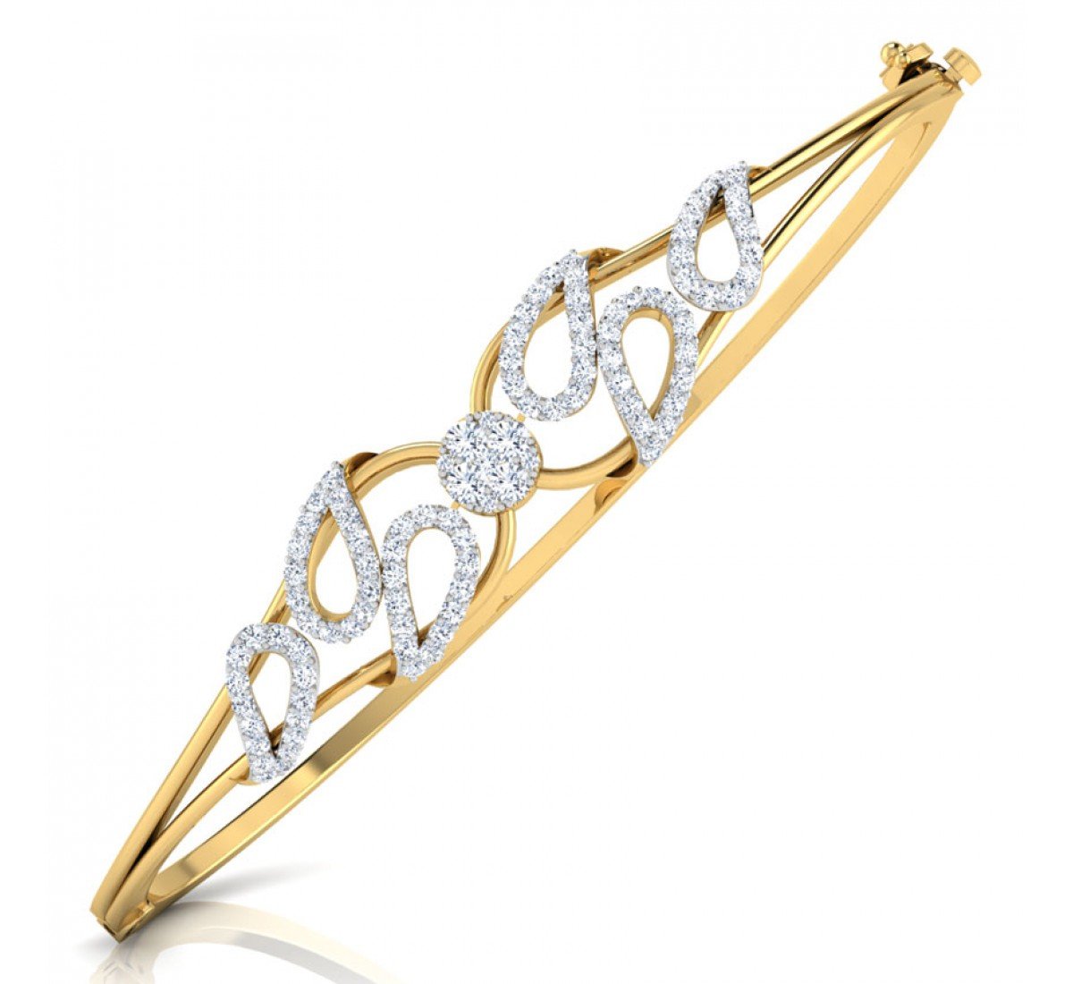 Blossom Braid Diamond Bracelet