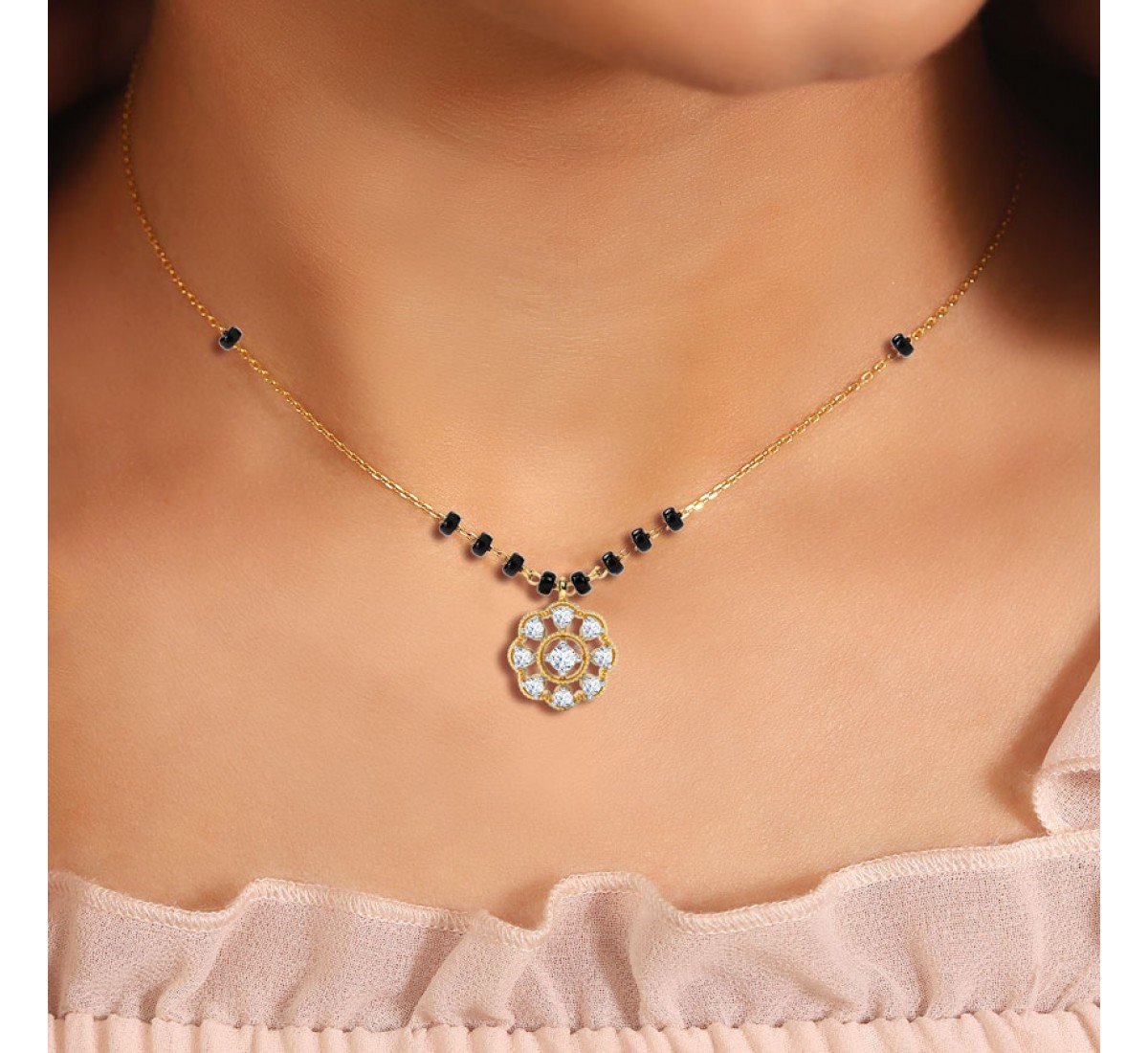 Insightify Diamond Mangalsutra