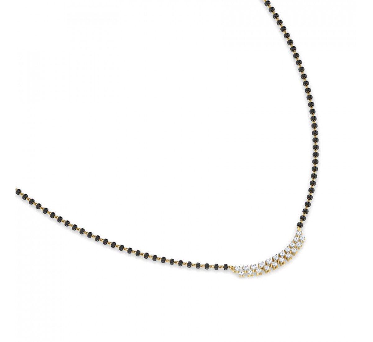 Etherealix Diamond Mangalsutra