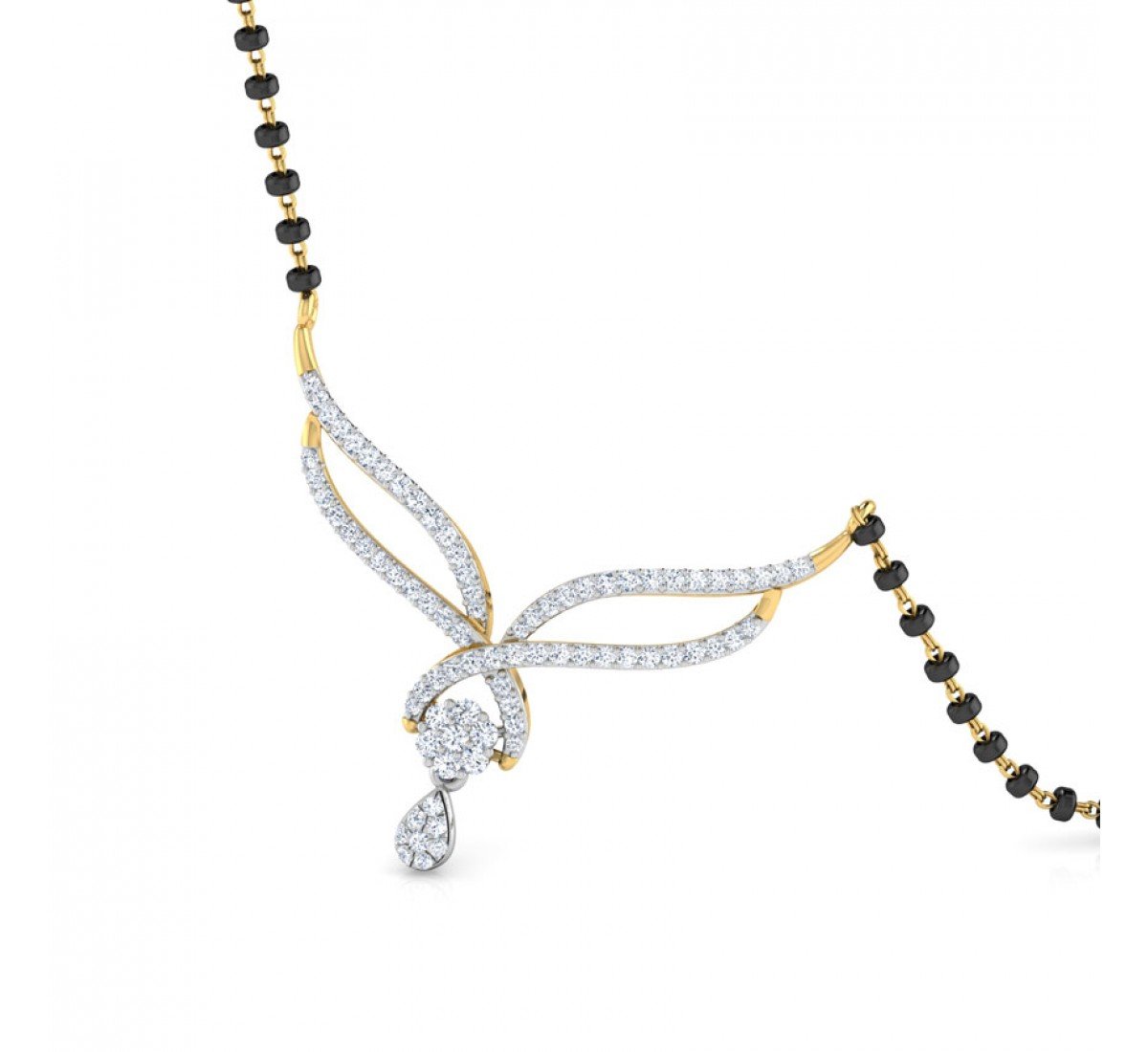 Xanaduara Diamond Mangalsutra