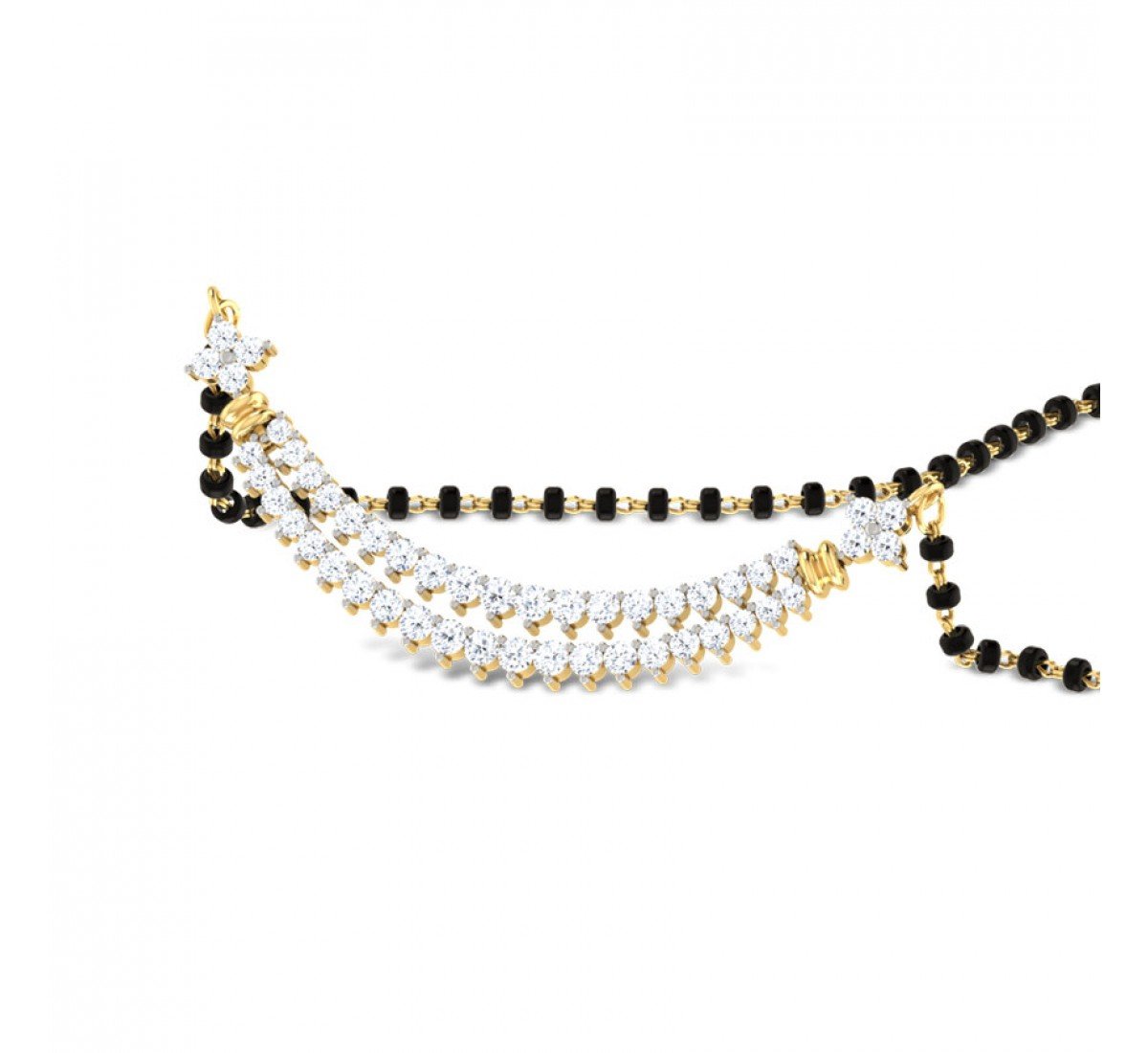 Blossara Diamond Mangalsutra