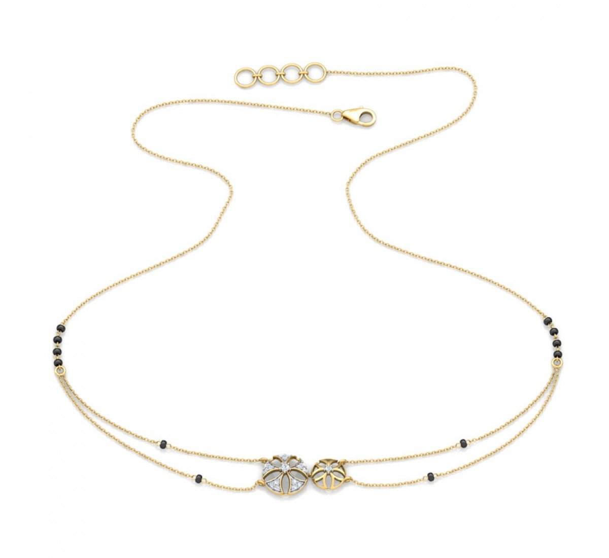 Braveara Diamond Mangalsutra