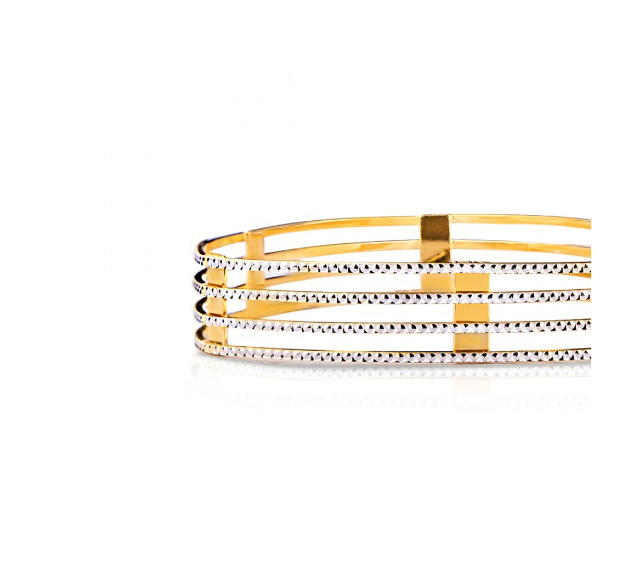 Haute Delightful Gold Bangles