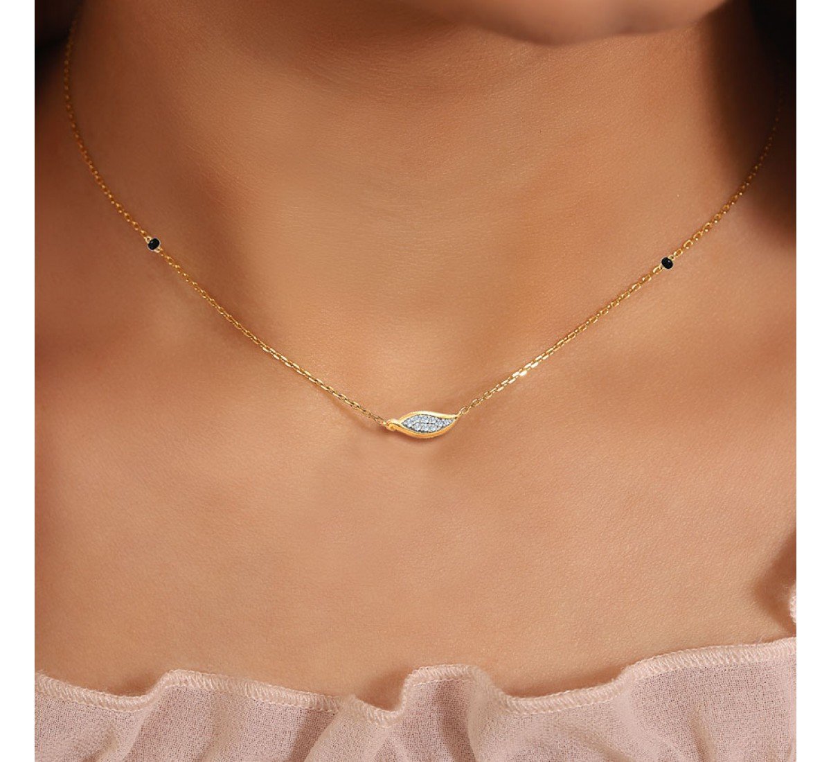 Platinum Diamond Mangalsutra