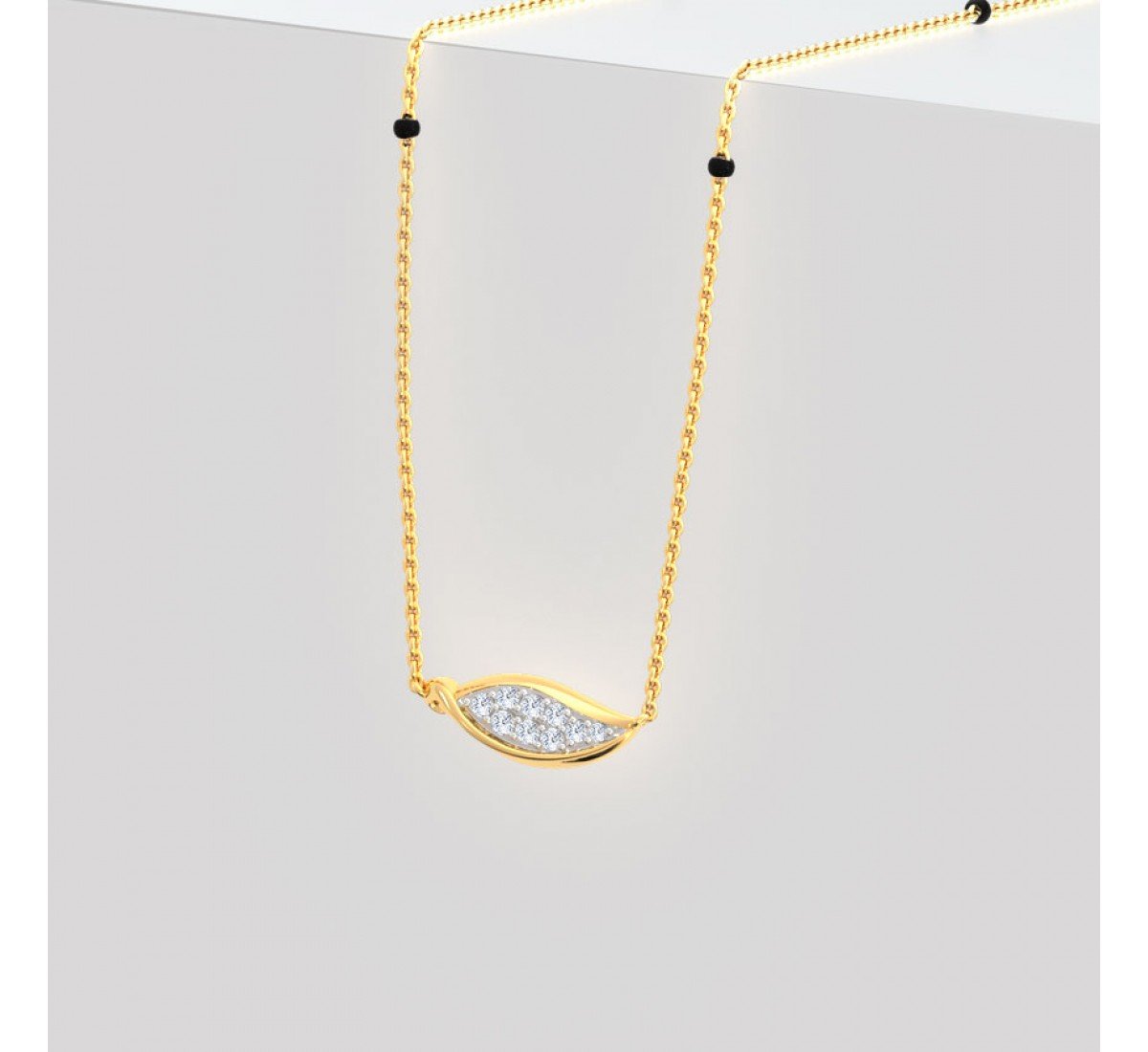 Platinum Diamond Mangalsutra