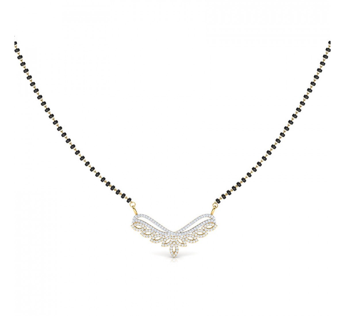 Quirkara Diamond Mangalsutra