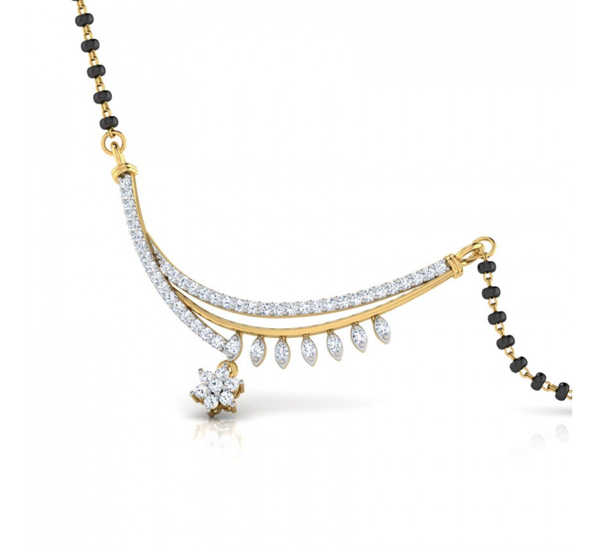 Jangle Diamond Mangalsutra