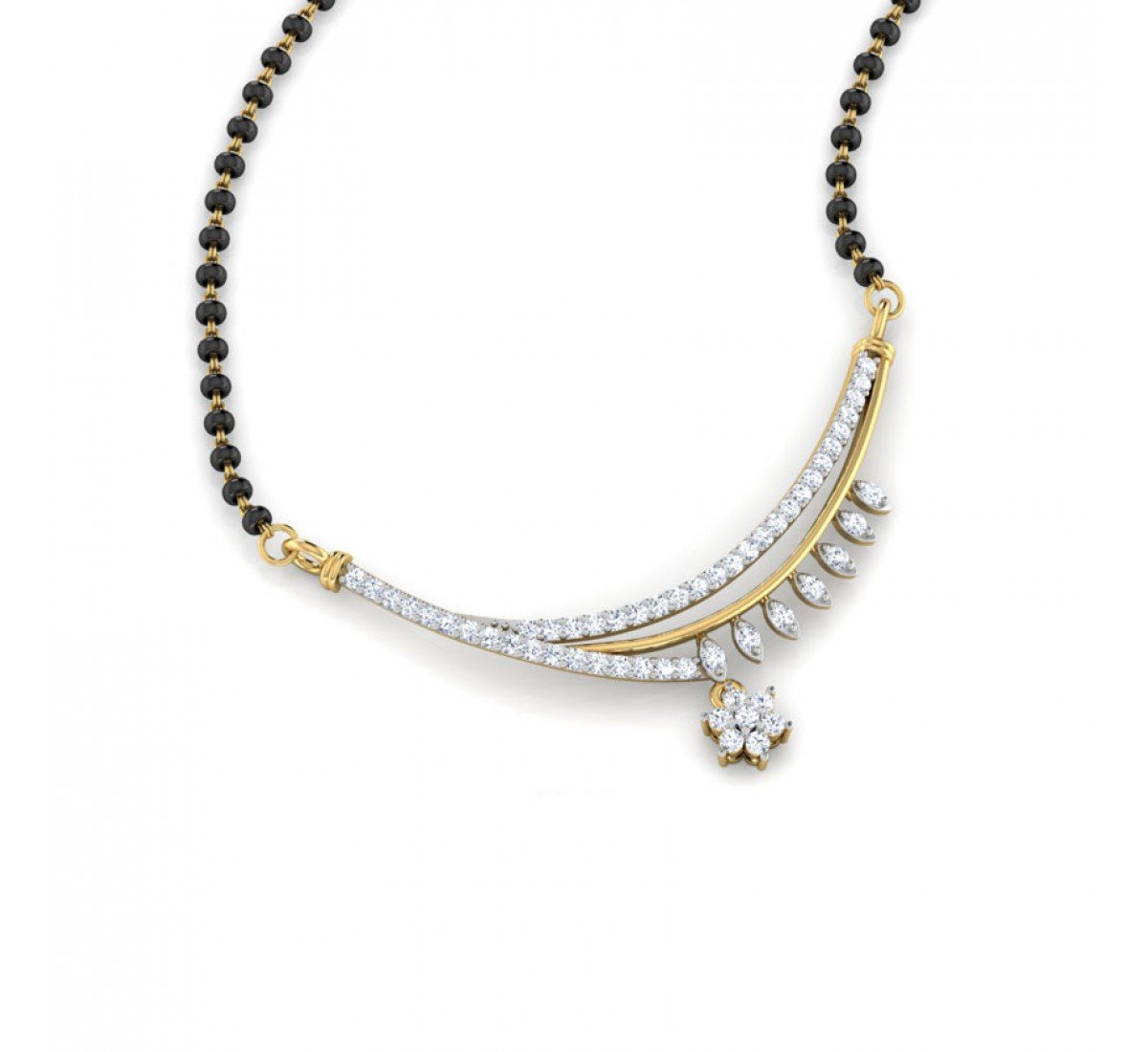 Jangle Diamond Mangalsutra