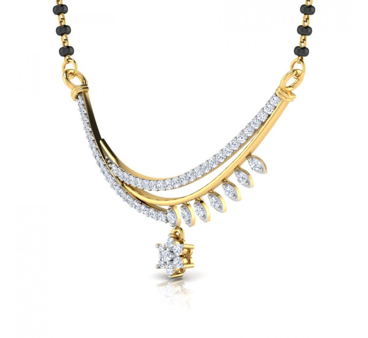 Jangle Diamond Mangalsutra