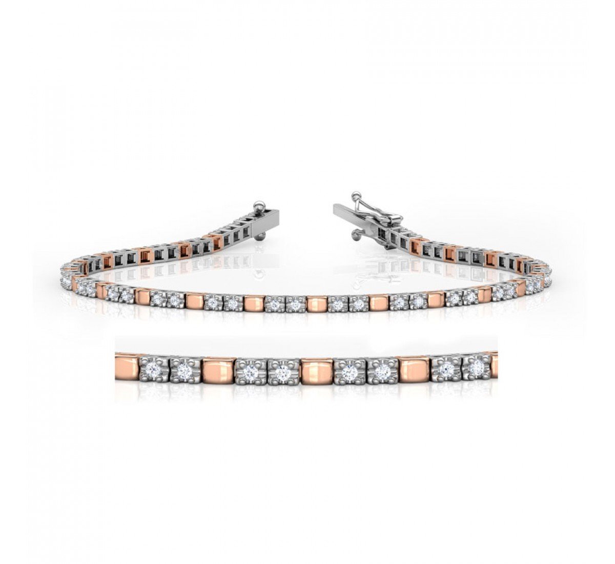 Caroline Vein Diamond Bracelet