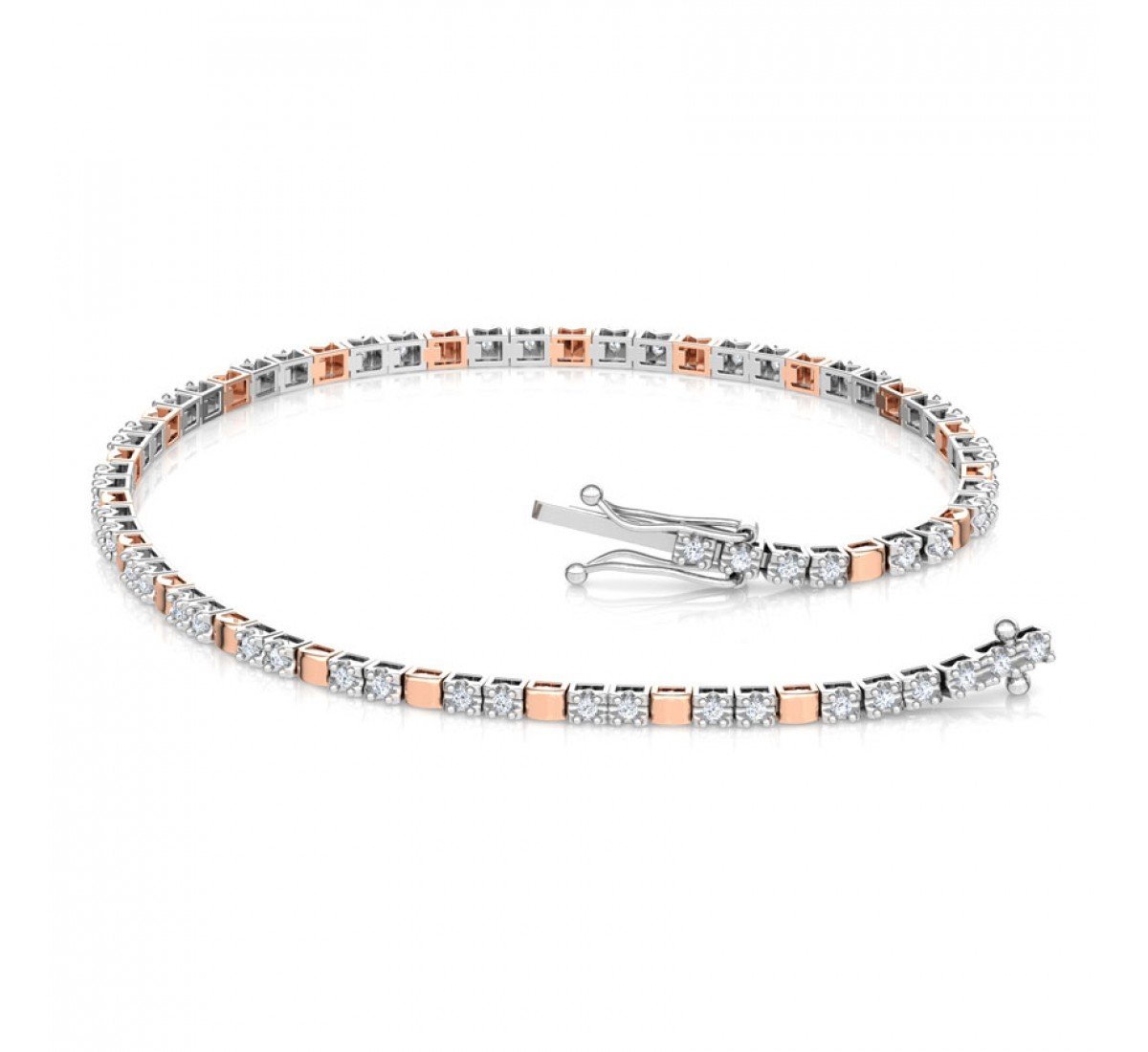 Caroline Vein Diamond Bracelet