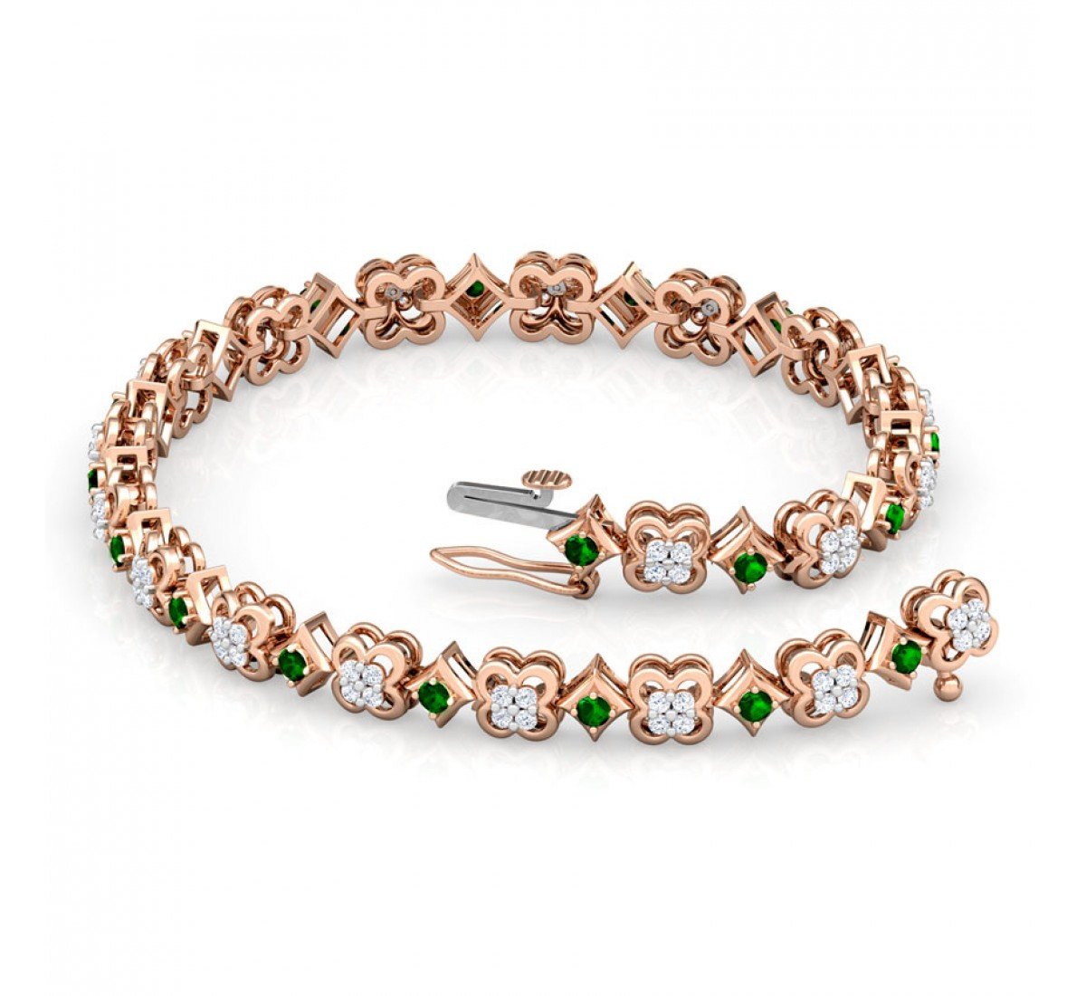 Zina Cutout Diamond Bracelet