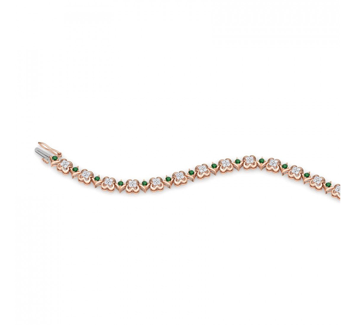 Zina Cutout Diamond Bracelet