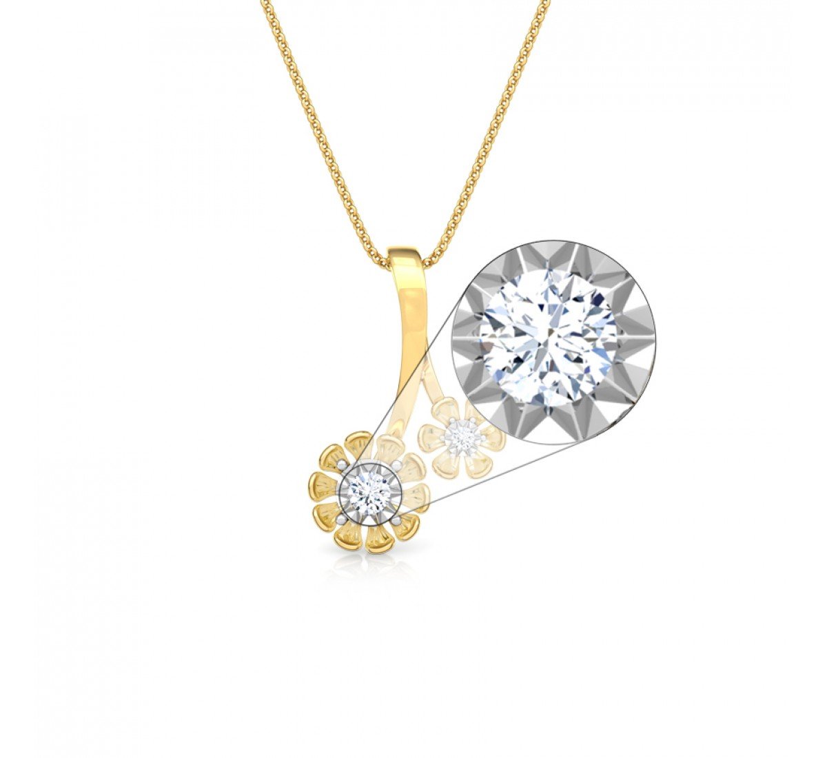 Hamesha Diamond Pendant