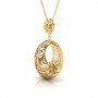 Futuraara Gold Pendant