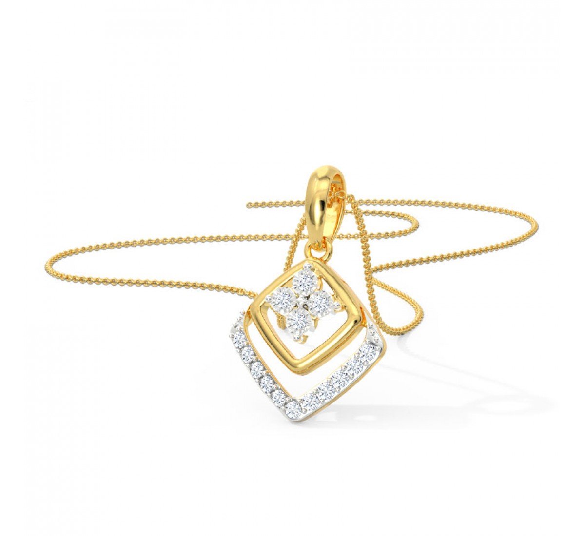 Hologlimmer Diamond Pendant