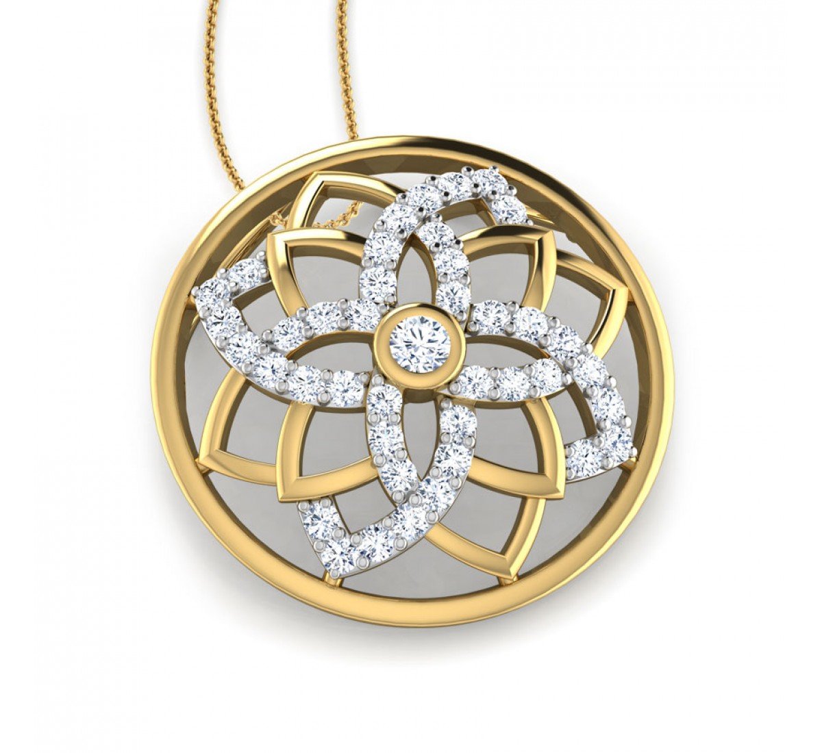 Kineticara Diamond Pendant