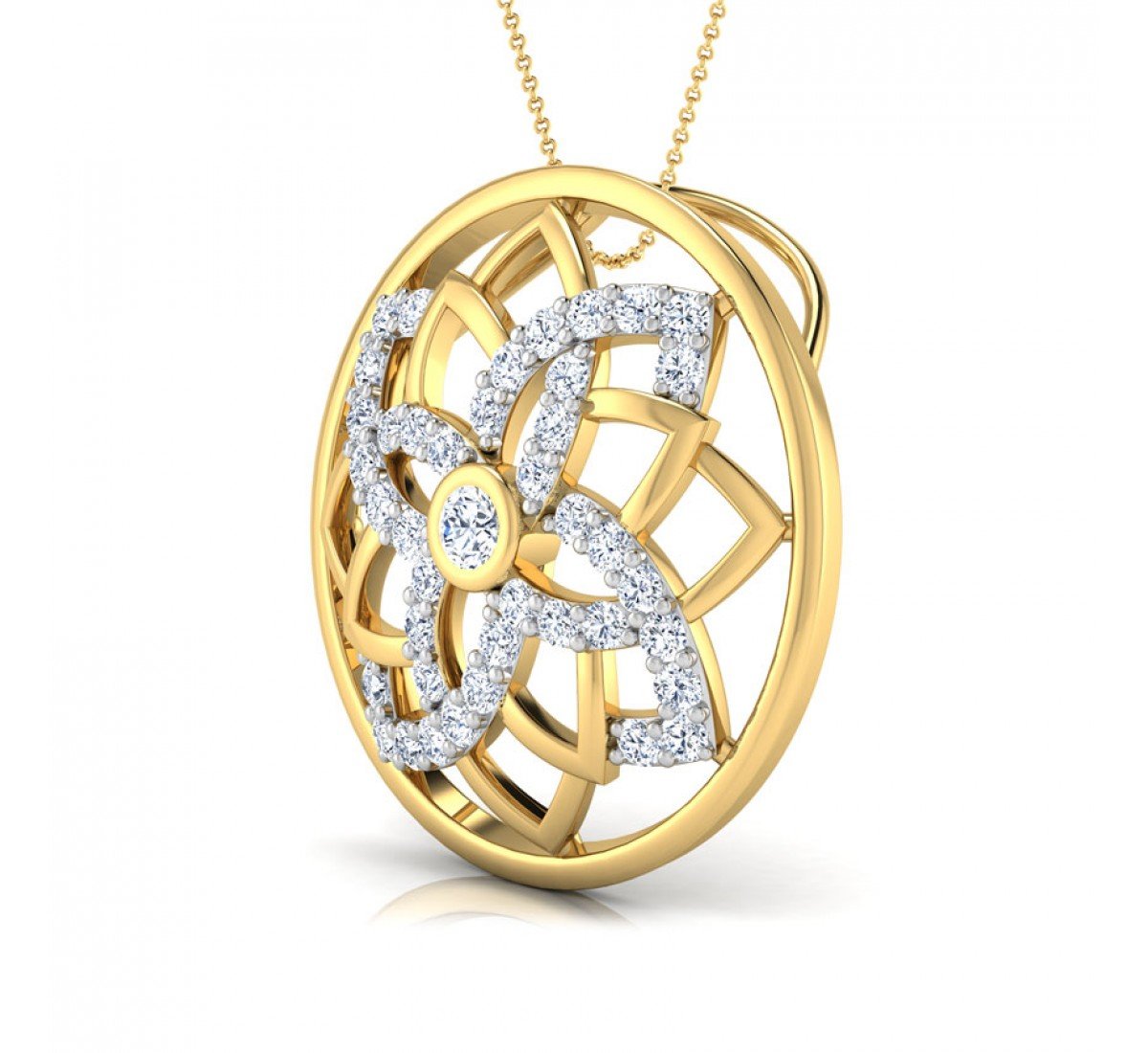 Kineticara Diamond Pendant