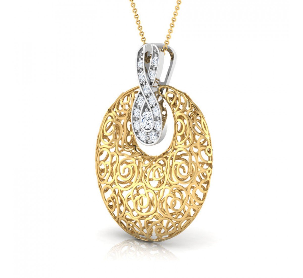 Jangleix Diamond Pendant