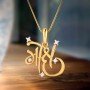 Salvation Moksha Charm Diamond Pendant