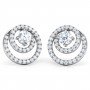 Patron Solitaire Diamond Earrings