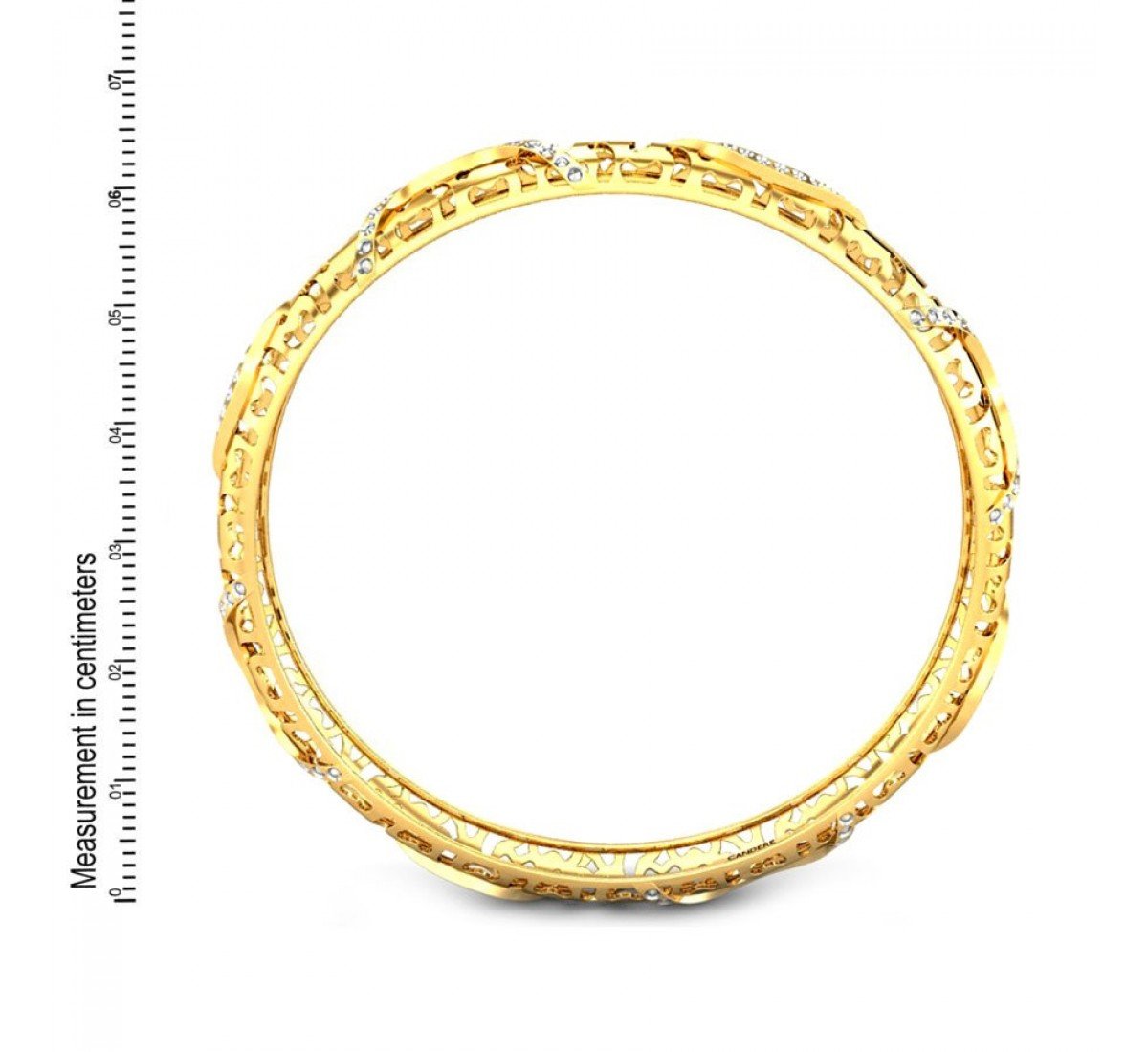 Gossamer Hyma Gold Bangles