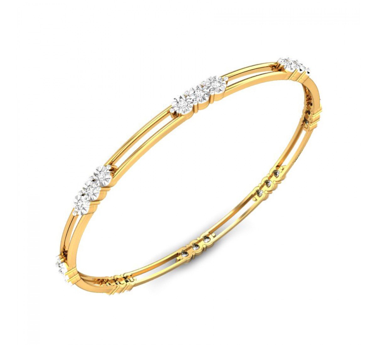 Tempest Gold Bangles