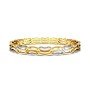 Adorn Chiselled Gold Bangles