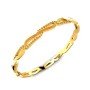 Tempest Divija Gold Bangles