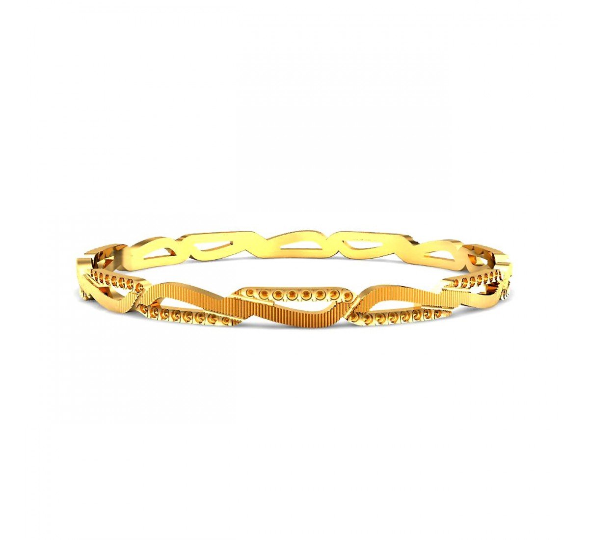 Tempest Divija Gold Bangles