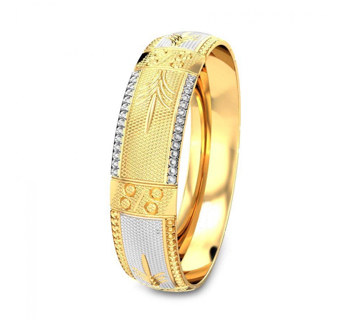 Elation Aaloka Gold Bangles