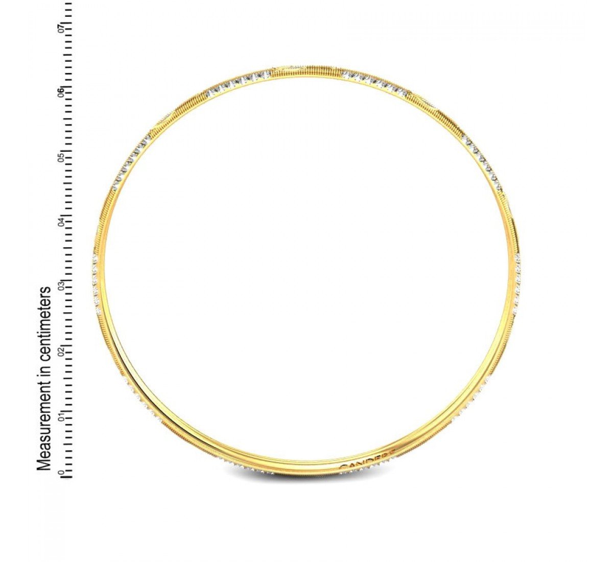 Euphoria Wave Gold Bangles