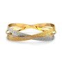 Echo Cutout Gold Bangles