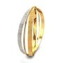 Echo Cutout Gold Bangles