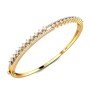 Elation Overlap Gold Bangles