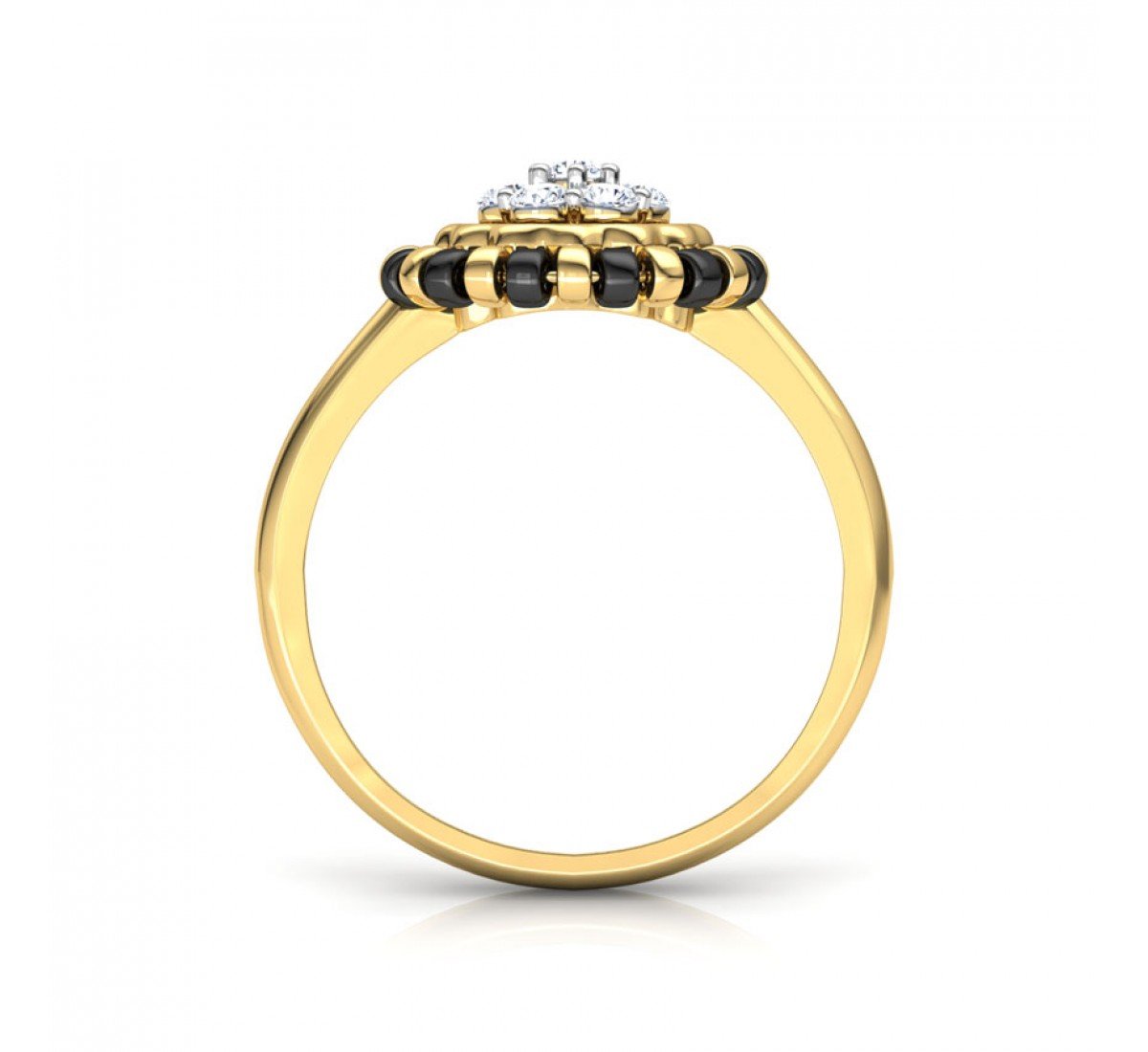 Stefanie Mangalsutra Diamond Ring